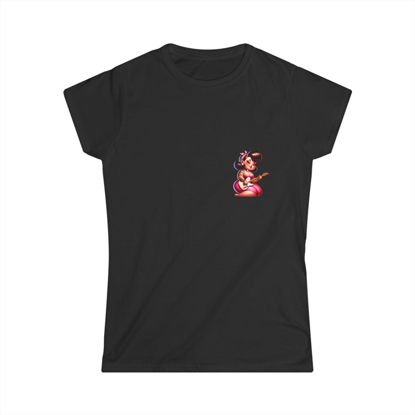 Women's Tee Nashville, TN Rockabilly Guitar Player Shirt