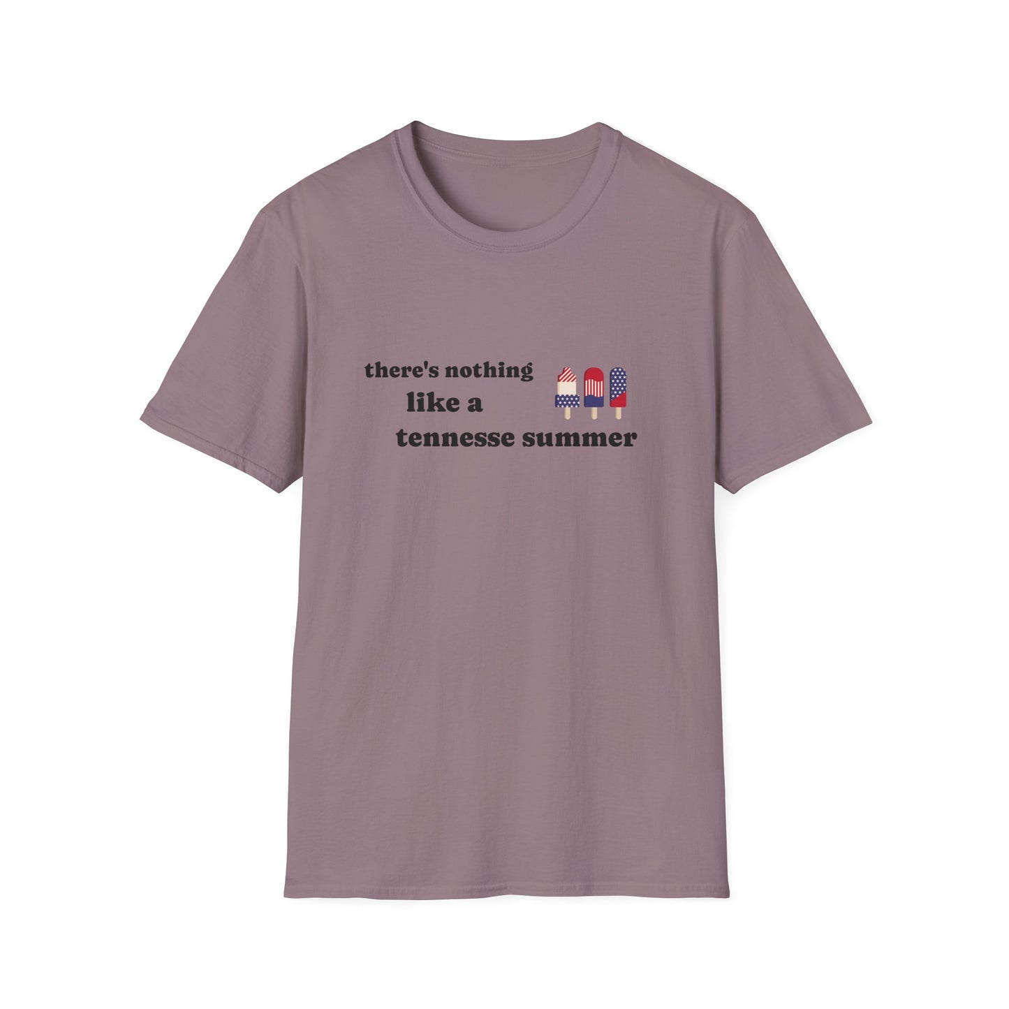 T-Shirt with 'There's Nothing Like a Tennessee Summer' Design - Perfect for Summer, Tennessee, Travel, Casual Wear, Gift