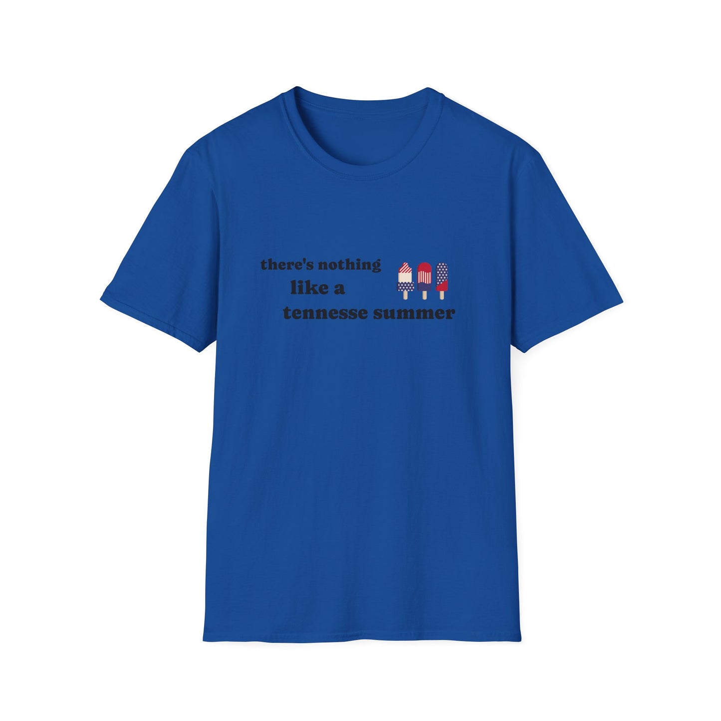 T-Shirt with 'There's Nothing Like a Tennessee Summer' Design - Perfect for Summer, Tennessee, Travel, Casual Wear, Gift