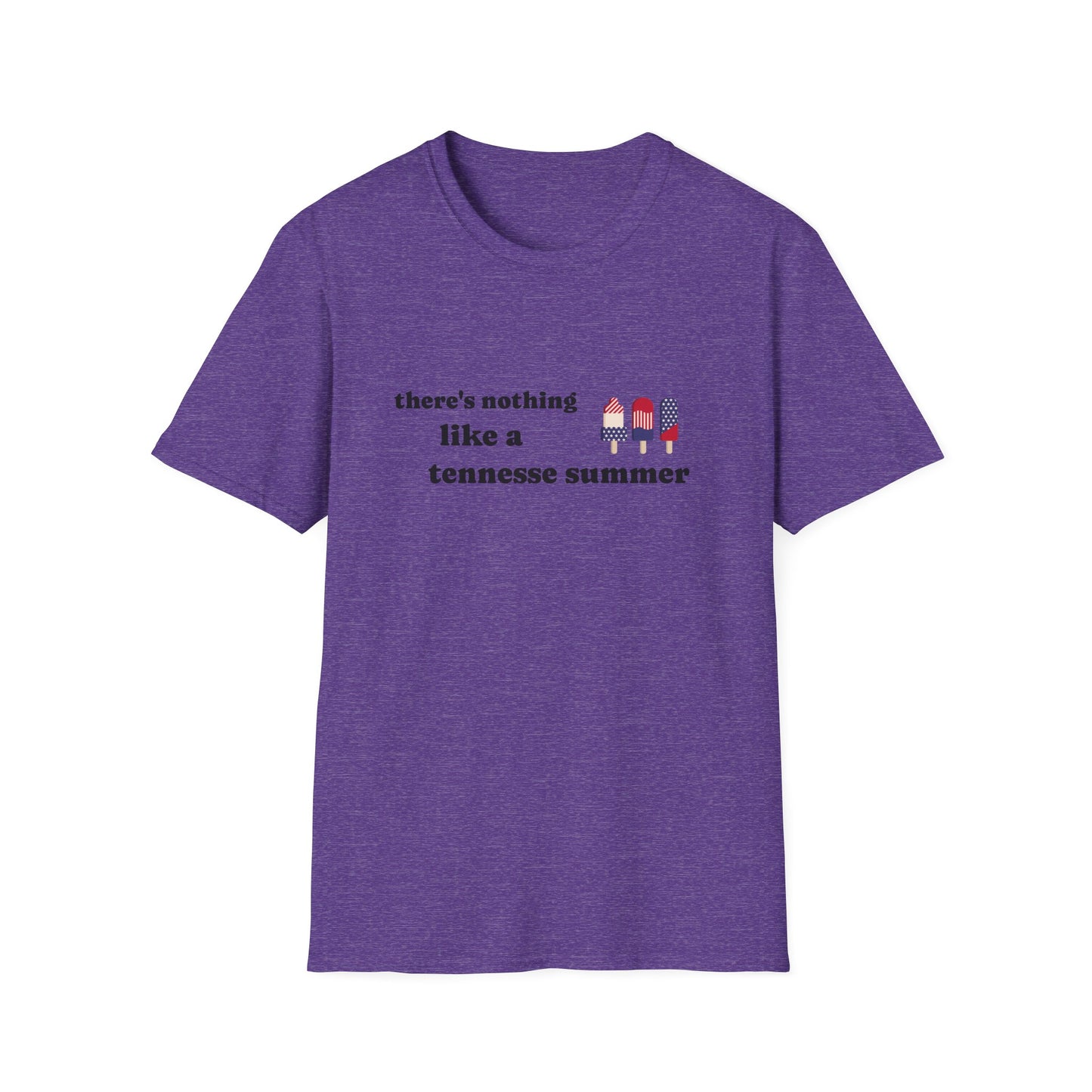 T-Shirt with 'There's Nothing Like a Tennessee Summer' Design - Perfect for Summer, Tennessee, Travel, Casual Wear, Gift
